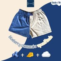 ราคา VARS กางเกงบ๊อกเซอร์ ผ้าคอตตอน 100% รุ่น Two-Tones สี บลูเบอรี่ชีสเค้ก (360692-731973010)