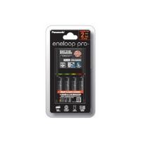 ราคา Panasonic Eneloop เครื่องชาร์จเร็ว 2ชม. พร้อมถ่านชาร์จ Eneloop Pro AA 4 ก้อน (481215-392993010)