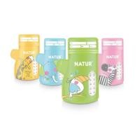 ราคา NATUR ถุงเก็บน้ำนมแม่ 5oz แพ็ก 30 คละ 4 ลาย (350273-635218010)