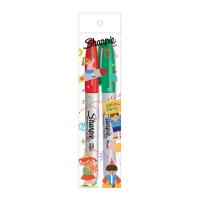 ราคา Sharpie ปากกามาร์คเกอร์ชาร์ปี้ไฟน์ แพ็กคู่ สีแดง+สีเขียว (แพ็ก 2 ด้าม x 3 แพ็ก) (363781-733712010)