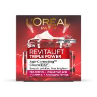ราคา ลอรีอัล รีไวทัลลิฟท์ ทริปเปิล พาวเวอร์ เอจ-คอเรคติ้ง ครีม เดย์ 50 มล. (364857-734110010)