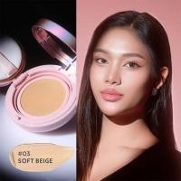 ราคา Merrezca คุชชั่นสูตรผิวโกลว์ Aura Glow Skin Cushion 15 กรัม (363144-733446010)