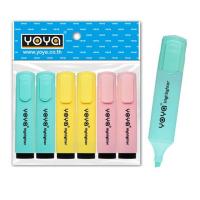 ราคา ปากกาเน้นข้อความ 1902 คละสีพาสเทล (แพ็ก 6 ด้าม) (469414-376419010)