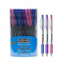 ราคา ปากกาลูกลื่นน้ำเงิน 0.5 มม. YOYA TIPTOP (แพ็ก50ด้าม) (457205-357809010)