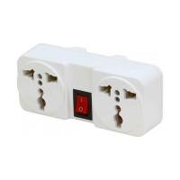 ราคา Toshino ปลั๊กแปลงแยก 2 ทาง มีสวิทซ์ รุ่น FW-2 (465083-370192010)