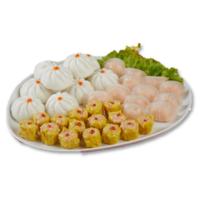 ราคา ชุดติ่มซำมงคล(ฮะเก๋า ซาลาเปาหมูสับ ขนมจีบกุ้ง) (517111-454078020)