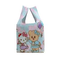 ราคา ถุงผ้าพลีท Hello Kitty X Butterbear ขนาด 17 X 18 นิ้ว สีฟ้า (366238-734889010)