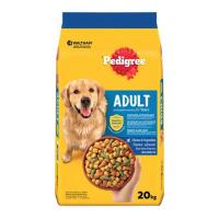 ราคา เพดดิกรี อาหารสุนัข ชนิดเม็ด สูตรสุนัขโต รสไก่และผัก 20 กก. (365824-734589010)