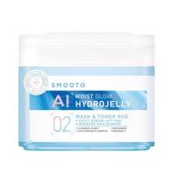 ราคา Smooto โทนเนอร์แพด Moist Glow Hydrojelly Mask & Toner Pad 80แผ่น 180กรัม (365919-734679010)