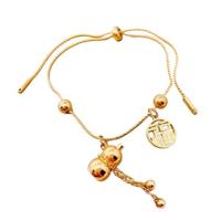 ราคา สร้อยข้อมือน้ำเต้า ตัวอักษรจีนฝู ดึงดูดทรัพย์โชคลาภ เสริมความเฮง ความปัง ปรับขนาดได้ (350848-636385020)