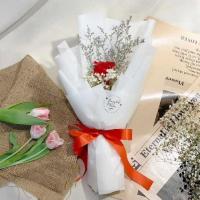 ราคา BangkokFlower ช่อดอกกุหลาบอบแห้งสีแดง 1 ดอก (365888-734631020)