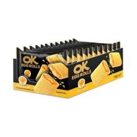 ราคา โอเค เอ้กโรลส์เวเฟอร์สอดไส้ครีมรสไข่แดงเค็ม 20 กรัม (แพ็ก 12 ชิ้น) (367627-735752010)