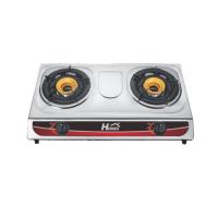 ราคา HOMEG เตาแก๊สสเตนเลส2หัวคู่ แถมฟรีชุดหม้อ 5ใบ และกระทะขนาด32ซม.พร้อมกล่องถนอมอาหาร (345775-627424010)