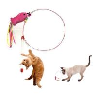 ราคา Tailybuddy ของเล่นเบ็ดตกแมวมีกระดิ่งรูปปลา (334853-716739010)