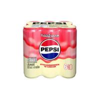 ราคา เป๊ปซี่ ทรีทส์ สตรอเบอร์รี่ แอนด์ ครีม 325 มล. (แพ็ก 6 กระป๋อง) (367790-735842010)