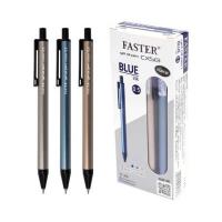 ราคา FASTER ปากกาลูกลื่นเจล 0.5 มม. ด้ามคละสี CX513-FAN (กล่อง 12 ด้าม) (369770-677754010)