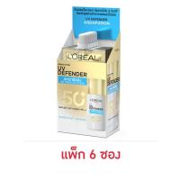 ราคา ลอรีอัล ยูวี ดีเฟนเดอร์ อะควาฟิวชั่น เดลี่ วอเตอร์ เจล SPF50 PA++++ 5.5 มล. (แพ็ก 6 ซอง) (346551-723616010)