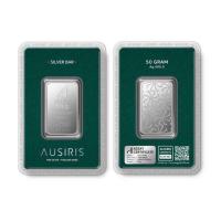 ราคา Ausiris Silver แท่งเงิน 99.99 น้ำหนัก 50 กรัม (363465-733620010)