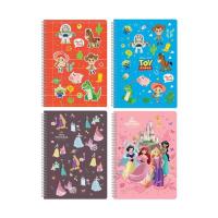 ราคา Sun-Star สมุดโน้ตสันห่วง A5 (50 แผ่น) 70g Disney ปกคละลาย (แพ็ก 4 เล่ม) (324940-737048010)