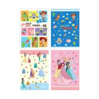ราคา Sun-Star สมุดโน้ต A5 (28 แผ่น) 70g Disney ปกคละลาย (แพ็ก 4 เล่ม) (324938-737047010)