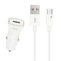 ราคา Rizz Micro Car Charger Set 2.4A รุ่น RAM-218G (323980-736665010)