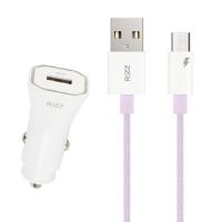 ราคา Rizz Micro Car Charger Set 2.4A รุ่น RAM-218G (323980-736661010)