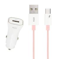 ราคา Rizz Micro Car Charger Set 2.4A รุ่น RAM-218G (323980-736664010)