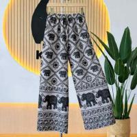 ราคา KORU กางเกงลายช้าง VIP ทรงขาหลวม (325276-737211010)