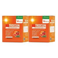 ราคา Verena นูทรอกซ์ซัน บรรจุ 10 ซอง แพ็กคู่ แถมแก้วเชคแบบมีฝาปิด สีขาว 1 ใบ (351330-637203010)