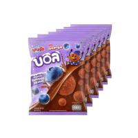 ราคา แคมปัสบอล ขนมอบกรอบกลิ่นไอศครีมช็อกโกแลตบลูเบอร์รี่ 48 กรัม (แพ็ก 6 ชิ้น) (326604-737933010)