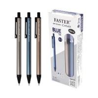 ราคา FASTER ปากกาลูกลื่นเจล 0.5 มม. ด้ามคละสี CX513-FAN (กล่อง 12 ด้าม) (369770-677754010)