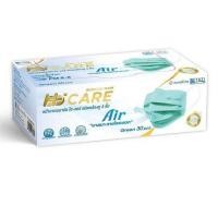 ราคา Hi-Care Air หน้ากากอนามัย แผ่นกรอง 3 ชั้น (สีเขียว) (แพ็กคู่) (358235-730046010)