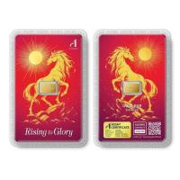 ราคา Ausiris ทองคำแท่ง96.5% น้ำหนัก 0.6 กรัม ม้าทอง (324058-736587010)