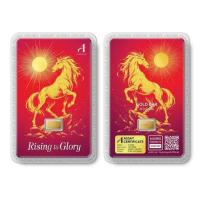 ราคา Ausiris ทองคำแท่ง96.5% น้ำหนัก 0.3 กรัม ม้าทอง (323961-736585010)