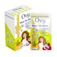 ราคา Ovy ไฟเบอร์ ฟิต กลูต้า ผลิตภัณฑ์เสริมอาหาร บรรจุ 15 กรัม 1กล่อง 6 ซอง (327575-738370010)