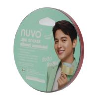 ราคา NUVO เทปสติ๊กเกอร์เลเซอร์ตีเส้น 5มม. X 9หลา ลายกากเพชร สีแดง (463936-368735010)
