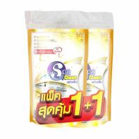 ราคา สปาคลีน น้ำยาถูพื้น พรีเมี่ยมโกลด์ 700 มล. (รุ่น 1 + 1) (576369-559996010)