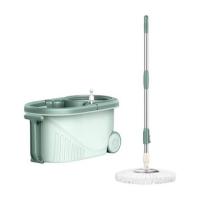 ราคา TS Modern Living Spin Mop ไม้ถูพื้นถังปั่น พร้อมผ้า รุ่น CLEANING0082 สีเขียว (326991-738083010)