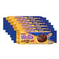 ราคา ฟันโอ ดับเบิ้ลช็อก คุกกี้รสช็อกโกแลตสอดไส้ครีมเคลือบช็อกโกแลต 92 กรัม (แพ็ก 6 ชิ้น) (329538-739350010)