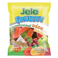 ราคา เจเล่ ฟรุตตี้ เยลลี่ กลิ่นผลไม้ต่างๆ 280 กรัม (551874-517792010)