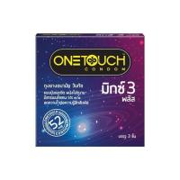 ราคา วันทัช ถุงยางอนามัย มิกซ์ 3 พลัส 52 มม. บรรจุ 3 ชิ้น/กล่อง (แพ็ก 6 กล่อง) (328442-738844010)