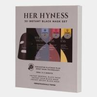 ราคา Her Hyness เซ็ตมาส์กดำ (Renewal & Acne & Brightening) (เซ็ต 3 แผ่น) (328455-738850010)
