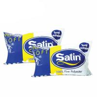 ราคา Satin หมอนหนุนใยสังเคราะห์ แพ็คคู่ ขนาด 19 x 29 (475706-384964010)