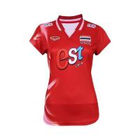 ราคา Grand Sport เสื้อวอลเลย์บอลทีมชาติหญิง แขนสั้น สีแดง (331220-740442010)