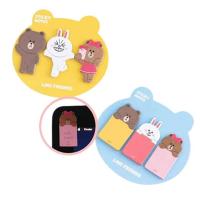 ราคา KIAN-DA กระดาษโน๊ตแถบกาว LINE FRIENDS (แพ็ก 2 Set) (584749-574965010)
