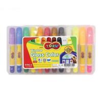 ราคา DONG-A ปากกาเขียนกระจก 12 สี TORU Window Glass Color (550942-515867010)