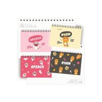 ราคา KIAN-DA สมุดสันห่วง Kakao Friends คละลาย (แพ็ก 4 เล่ม) (329616-739415010)
