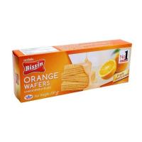 ราคา บิสชิน เวเฟอร์ไส้ครีม กลิ่นส้ม 100กรัม (Bissin Orange Flavoured Wafer Cookies 100g)