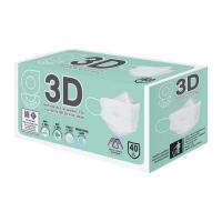 ราคา G Lucky หน้ากากอนามัย 3D สีขาว บรรจุ 40 ชิ้น (แพ็กคู่) (359607-731257010)