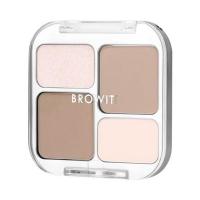 ราคา Browit พาเลทไฮไลท์และคอนทัวร์ Face On Point Highlight & Contour 1.1กรัม+1.5กรัม+2.5กรัมx2 (332531-740911010)